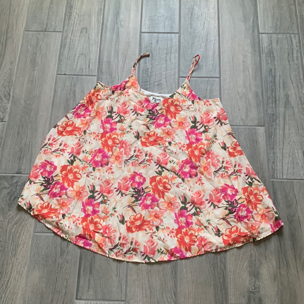 Show me your mumu floral tank top